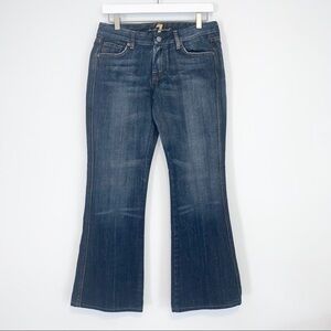 7 for all Mankind pink A Pocket Bootcut Jeans
